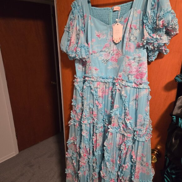 Ivy City Dreamy Floral Dress - Size 28 - Picture 3 of 3
